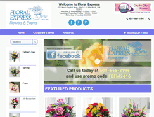 Tablet Screenshot of floralx.com